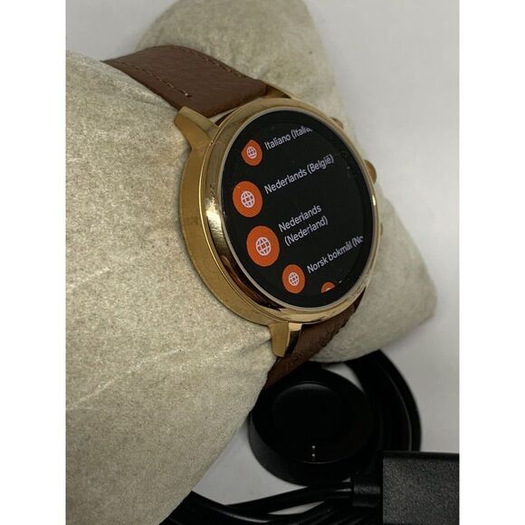 Fossil Gen 4 Authentic Digital Dial Smart Watch Custom Band FTW6018 BA165 - Picture 4 of 12